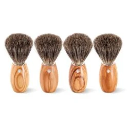 DOVO Olive Wood Handle Pure Badger Hair Shaving Brush. 9 DOVO Olive Wood Handle Pure Badger Hair Shaving Brush. -Razor Shop 33001021 DOVO Shaving Brush Olive wood 4