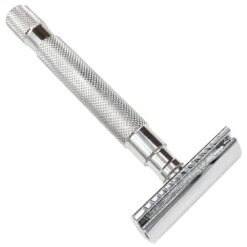 Parker 64S Stainless Steel Handle Safety Razor With Closed Comb Head -Razor Shop 64s 28304.1488578057.1280.1280