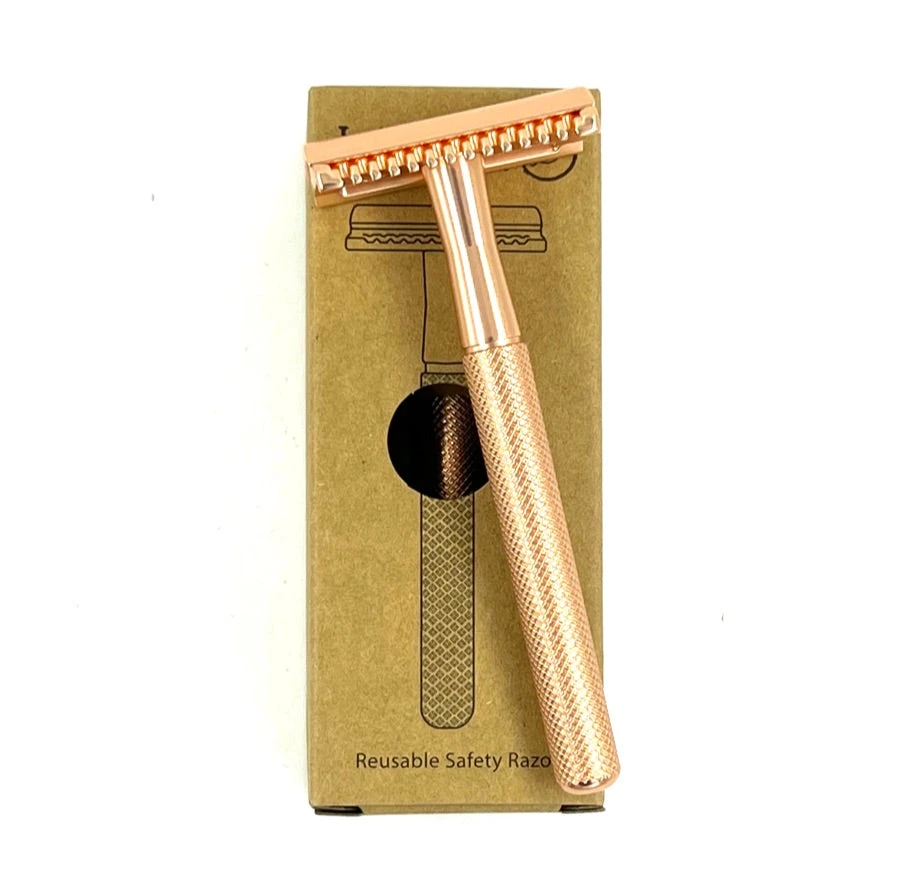 Lilvio Safety Razor - Half Open Comb & Half Closed Comb Head 3 Lilvio Safety Razor - Half Open Comb & Half Closed Comb Head