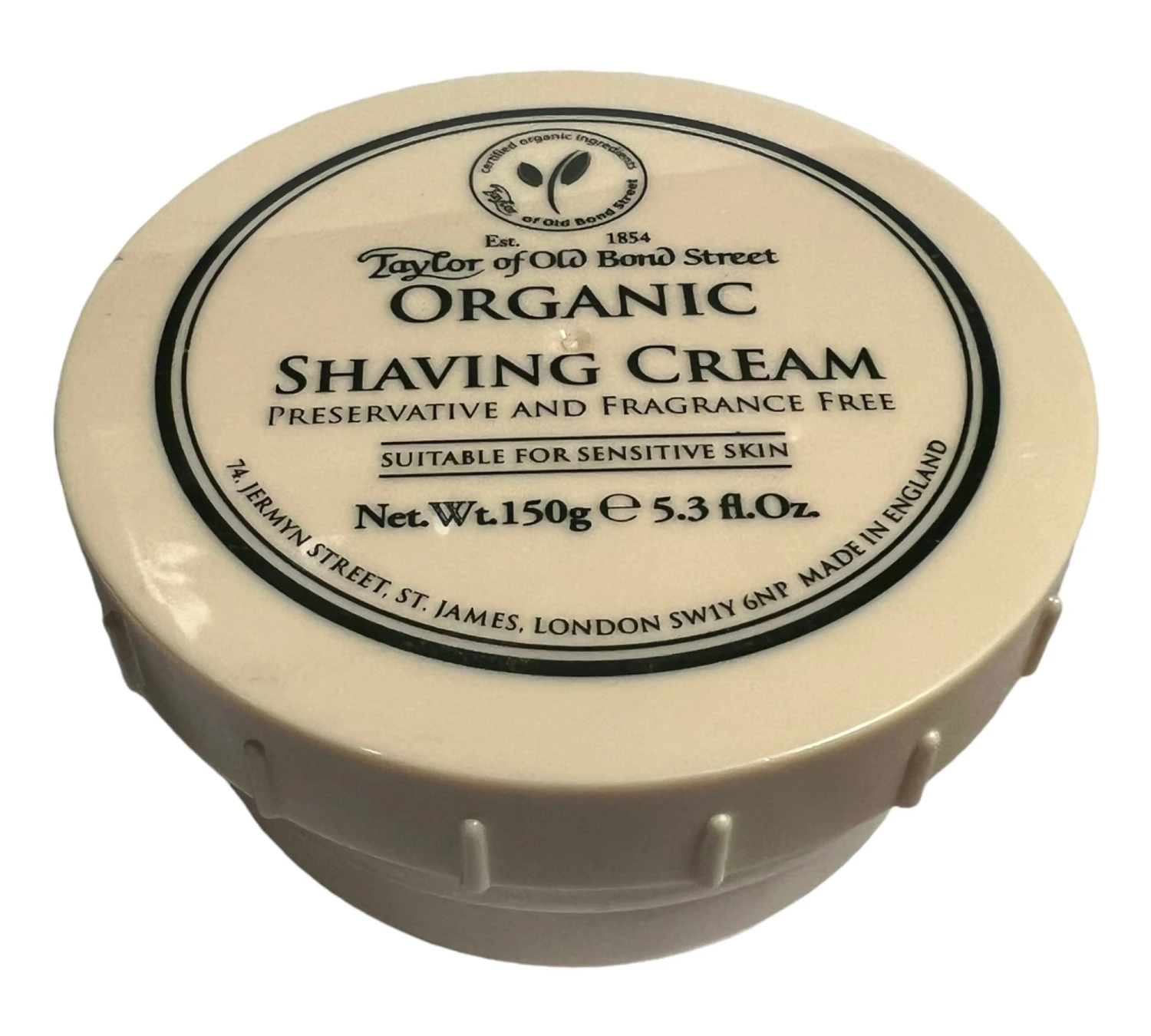 Organic Shaving Cream Bowl 150g 3 Organic Shaving Cream Bowl 150g - Image 2