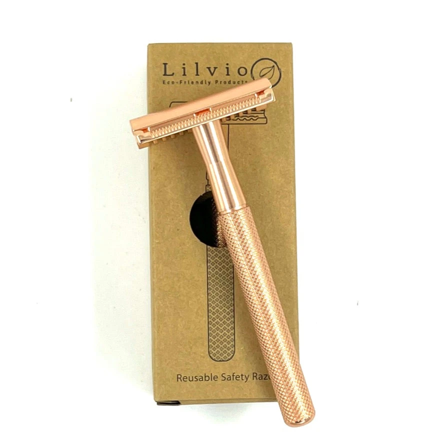 Lilvio Safety Razor - Half Open Comb & Half Closed Comb Head 4 Lilvio Safety Razor - Half Open Comb & Half Closed Comb Head - Image 2