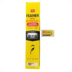 Feather Double Edge Safety Razor Blades - 200 Blade Pack