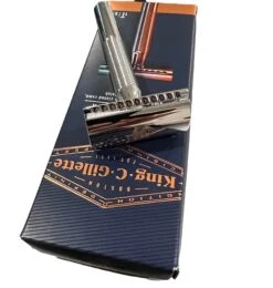 Gillette® Gillette Double Edge Safety Razor + 5 Blades -Razor Shop Gillettesafetyrazor2