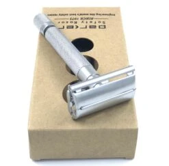 Parker 74R Safety Razor, Satin Chrome -Razor Shop IMG 3286