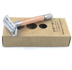 Parker 74R Safety Razor, Rose Gold 9 Parker 74R Safety Razor, Rose Gold -Razor Shop IMG 3289