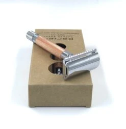 Parker 56R Safety Razor, Rose Gold -Razor Shop IMG 3300