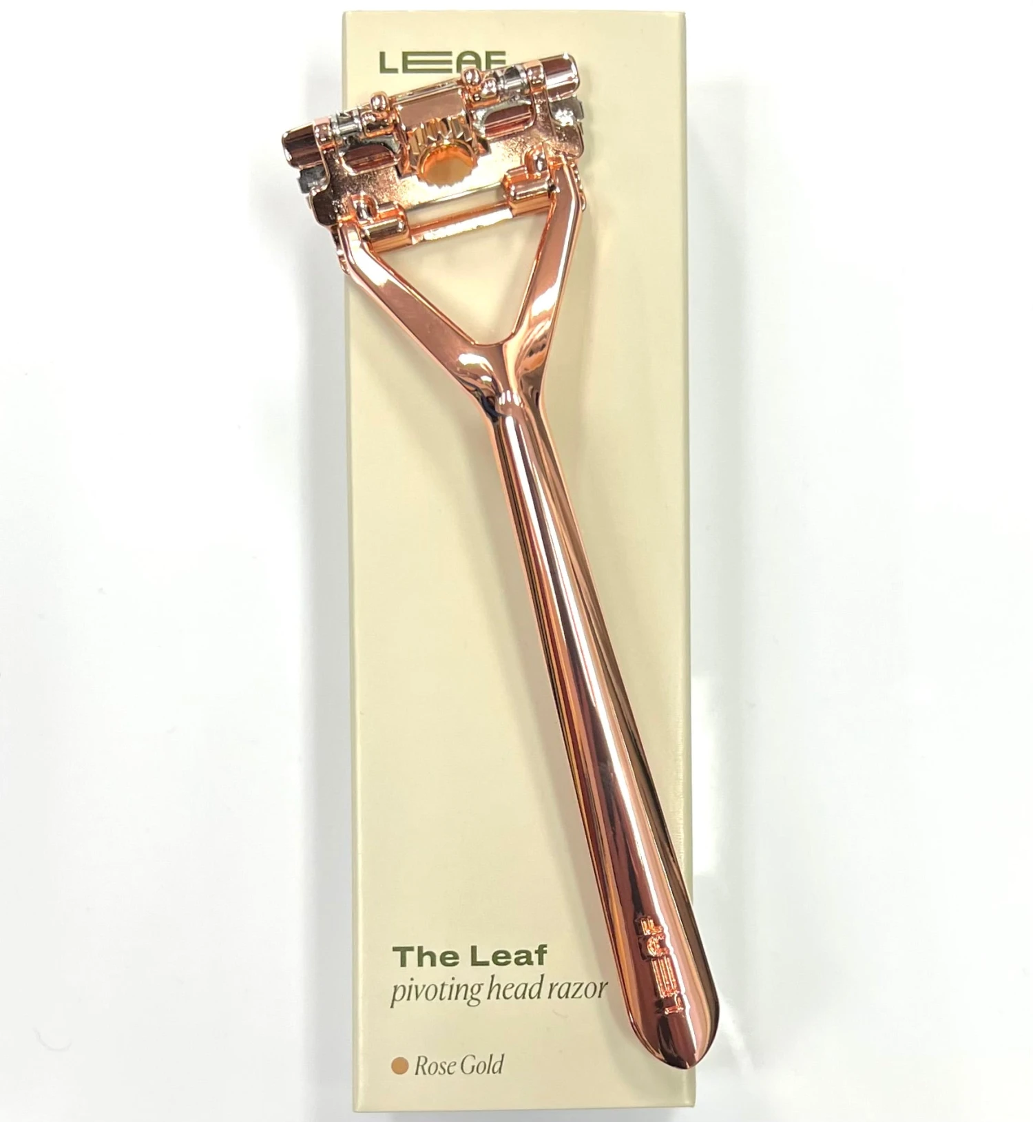 The Leaf Razor, Rose Gold 4 The Leaf Razor, Rose Gold - Image 2