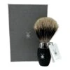 MUHLE Kosmo Fine Badger Brush. Bog Oak Handle 2 MUHLE Kosmo Fine Badger Brush. Bog Oak Handle -Razor Shop MuhleshavingbrushAustralia