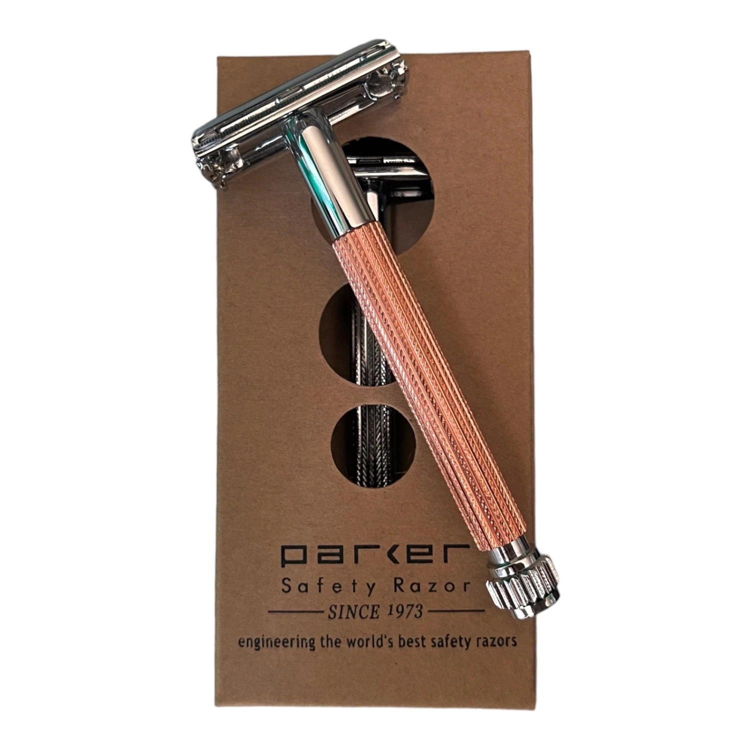 Parker 29L Safety Razor, Rose Gold 3 Parker 29L Safety Razor, Rose Gold
