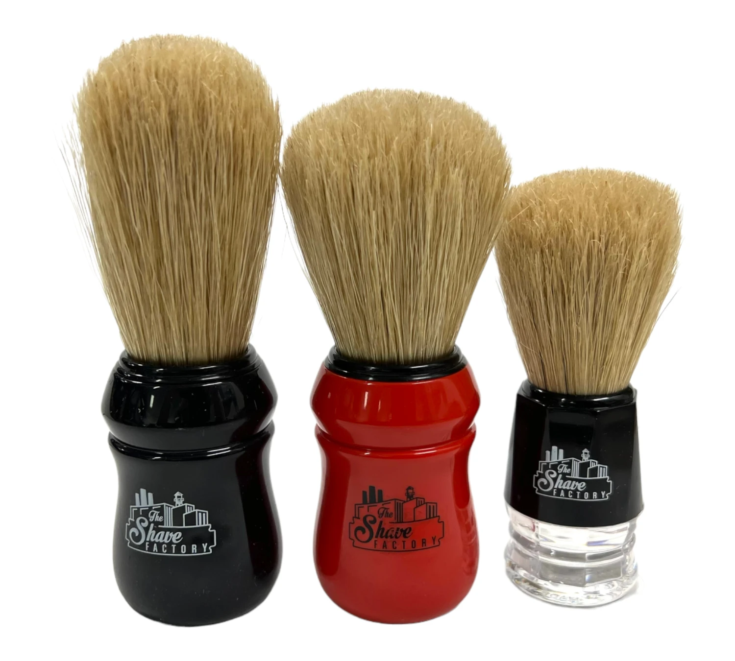 The Shave Factory Shaving Brush, Black Handle 4 The Shave Factory Shaving Brush, Black Handle - Image 2
