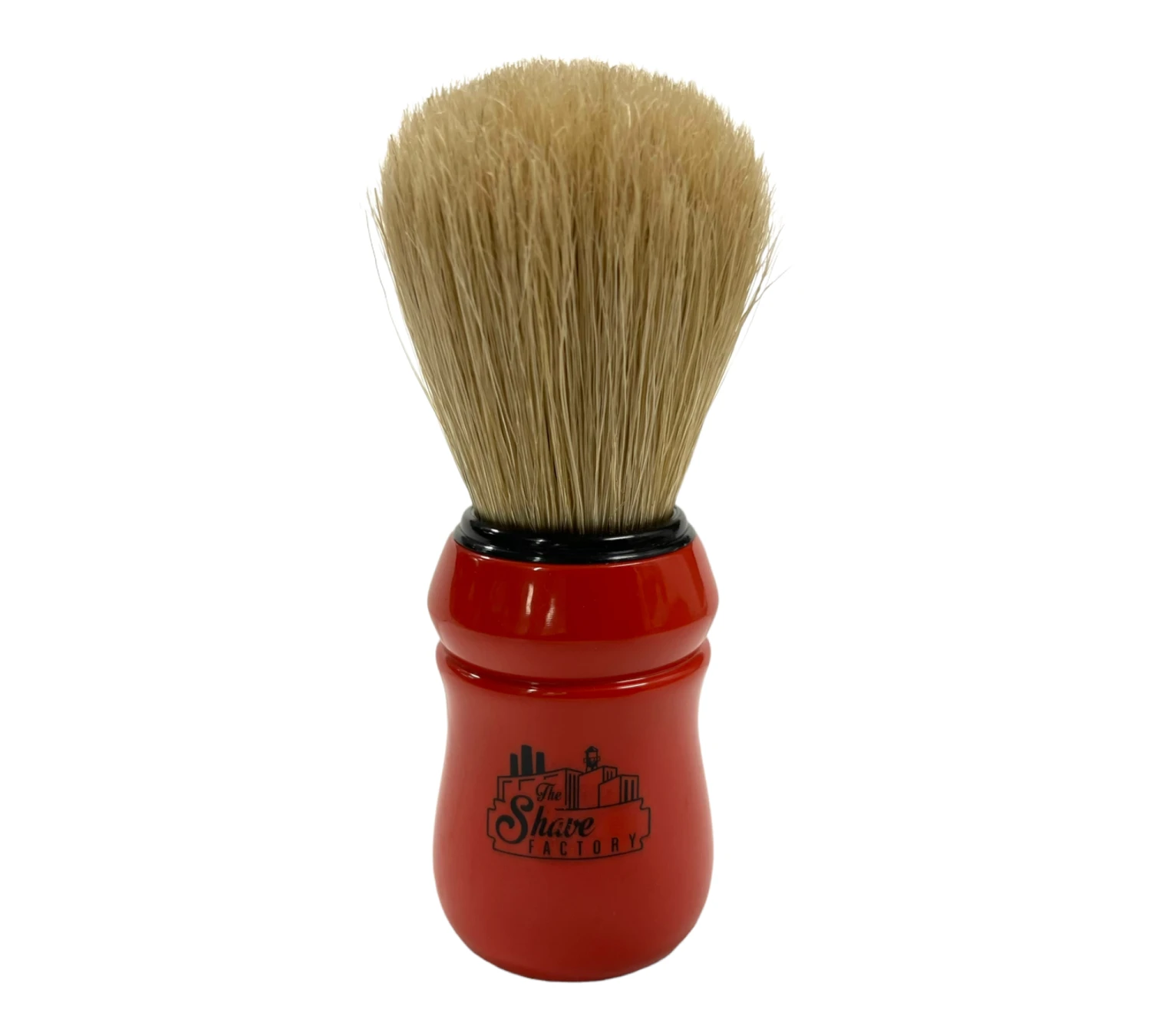 The Shave Factory Shaving Brush, Red Handle 3 The Shave Factory Shaving Brush, Red Handle