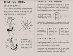 Rockwell T2: White Chrome -Razor Shop Rockwell T2 White Chrome Safety Razor Aussie stock