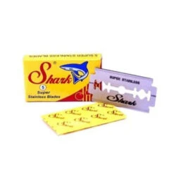 Shark Super Stainless Double Edge Razor Blades, Pack Of 5 Blades