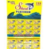 Shark Platinum Double Edge Blades, Pack Of 200