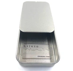 Lilvio Shaving Kit - Black Or Silver Kit PLUS 30 Lilvio Blades -Razor Shop UNADJUSTEDNONRAW thumb 549a 275b00b4 e719 4742 b8db 575a822166f5