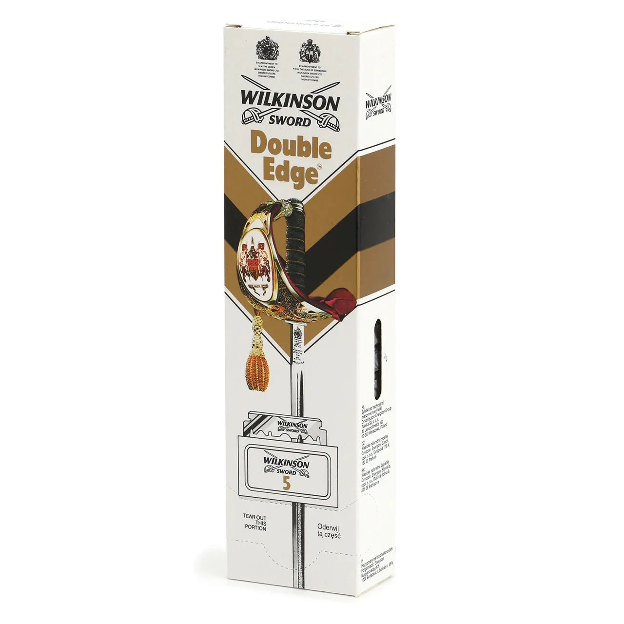 Wilkinson Sword Classic DE Blades, Pack Of 100 Blades 3 Wilkinson Sword Classic DE Blades, Pack Of 100 Blades