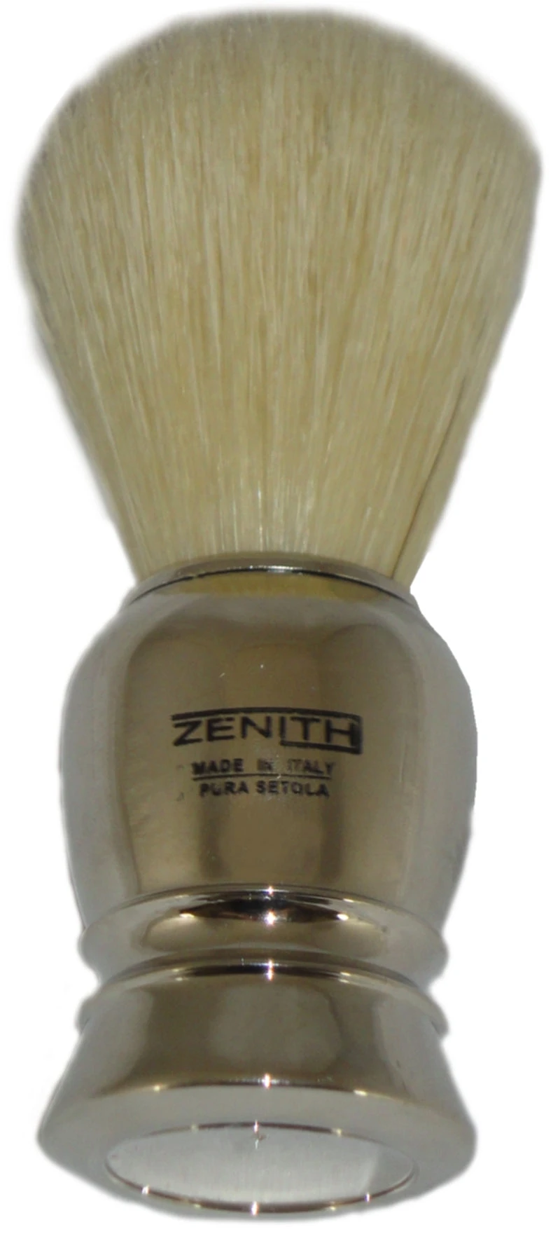Zenith Chrome Pure Setola Shaving Brush 3 Zenith Chrome Pure Setola Shaving Brush