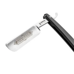 DOVO Solingen Straight Razor: Best Quality Black 5-8" Carbon -Razor Shop dovo5 8