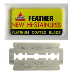 Feather New Hi-Stainless Blades - 20 Packets Of 5 Blades