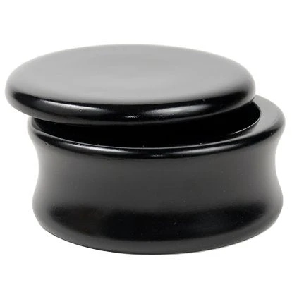 Genuine Mango Wood Shave Soap Bowl – Black Laquer From Parker Safety Razor (No.4) 3 Genuine Mango Wood Shave Soap Bowl – Black Laquer From Parker Safety Razor (No.4)