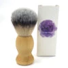 Grumpy Rhino Wooden Handle Synthetic Bristle Shaving Brush