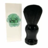 Grumpy Rhino Synthetic Bristle Shaving Brush, Black Resin Handle -Razor Shop grumpyrhinobrush1