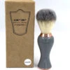 Parker Grey & Rose Gold Synthetic Bristle Shaving Brush -Razor Shop img 0601