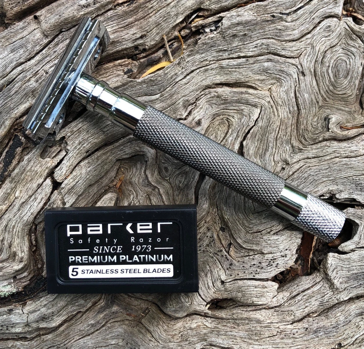 Parker 56R Safety Razor, Graphite 6 Parker 56R Safety Razor, Graphite - Image 4