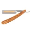DOVO INOX (415875) STRAIGHT RAZOR - OLIVEWOOD 5/8 -Razor Shop inoxcopy