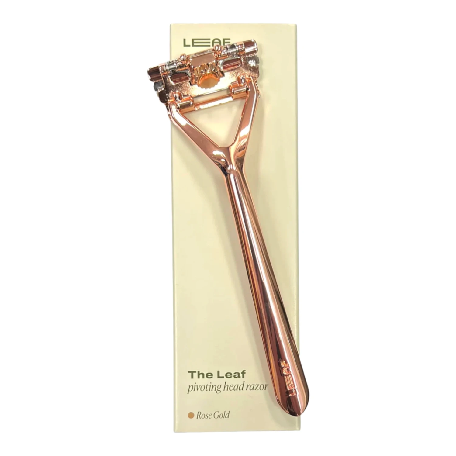 The Leaf Razor, Rose Gold 3 The Leaf Razor, Rose Gold