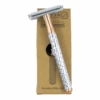 NEW Lilvio Reusable Safety Razor, Rose Gold & Silver