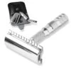MERKUR 933 Travel Safety Razor With Leather Pouch