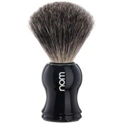 NOM Muhle Pure Badger Hair Shaving Brush, Black