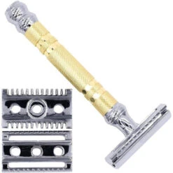 Parker 69CR Safety Razor - Comes With Two Razor Heads