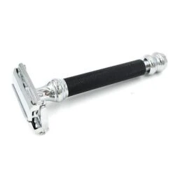 PARKER 76R Black & Chrome Handle Safety Razor -Razor Shop parker 76r1