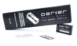 Parker Double Edge Safety Razor Blades - 100 DE Blade Pack -Razor Shop parker blades 2