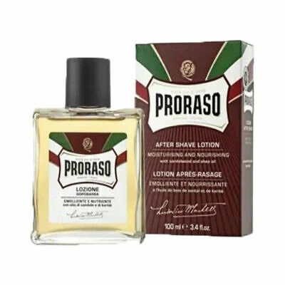 Proraso Sandalwood And Shea Oil Aftershave Splash, 100ml 3 Proraso Sandalwood And Shea Oil Aftershave Splash, 100ml
