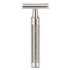 Muhle R94 ROCCA Safety Razor Stainless Steel - Satin Silver