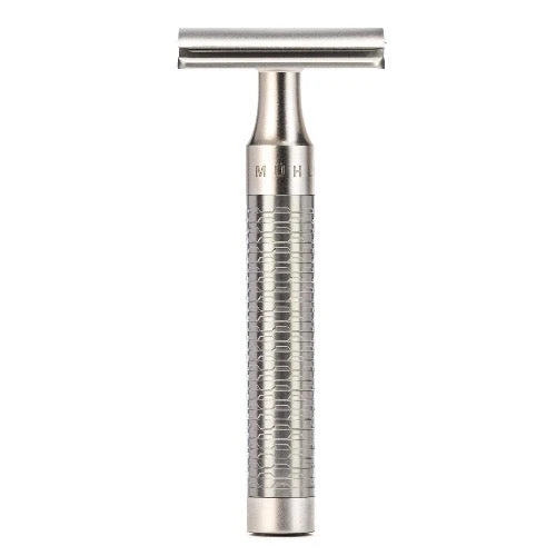 Muhle R94 ROCCA Safety Razor Stainless Steel - Satin Silver 3 Muhle R94 ROCCA Safety Razor Stainless Steel - Satin Silver