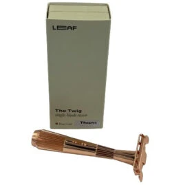 The Leaf Twig Razor - Rose Gold -Razor Shop rgleafrazor