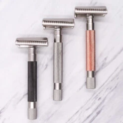 Parker Semi Slant Safety Razor - Select From Three Colours -Razor Shop slant3