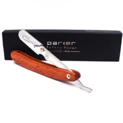 Parker SRRW Rosewood Clip Type Shavette Barber Razor 9 Parker SRRW Rosewood Clip Type Shavette Barber Razor -Razor Shop srrwparker2