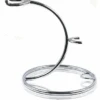 Chrome Shaving Brush And Razor Stand -Razor Shop standround