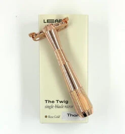 The Leaf Twig Thorn Razor Kit, Rose Gold -Razor Shop thornrg