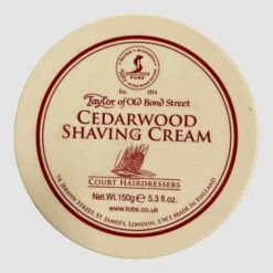 Taylor Of Old Bond Street Cedarwood Shaving Cream 150g Bowl