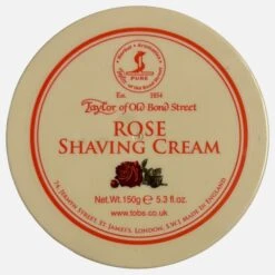 Taylor Of Old Bond Street Rose Shaving Cream 150g Bowl