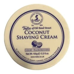 Taylor Of Old Bond Street, Coconut Shaving Cream Bowl 150g. 