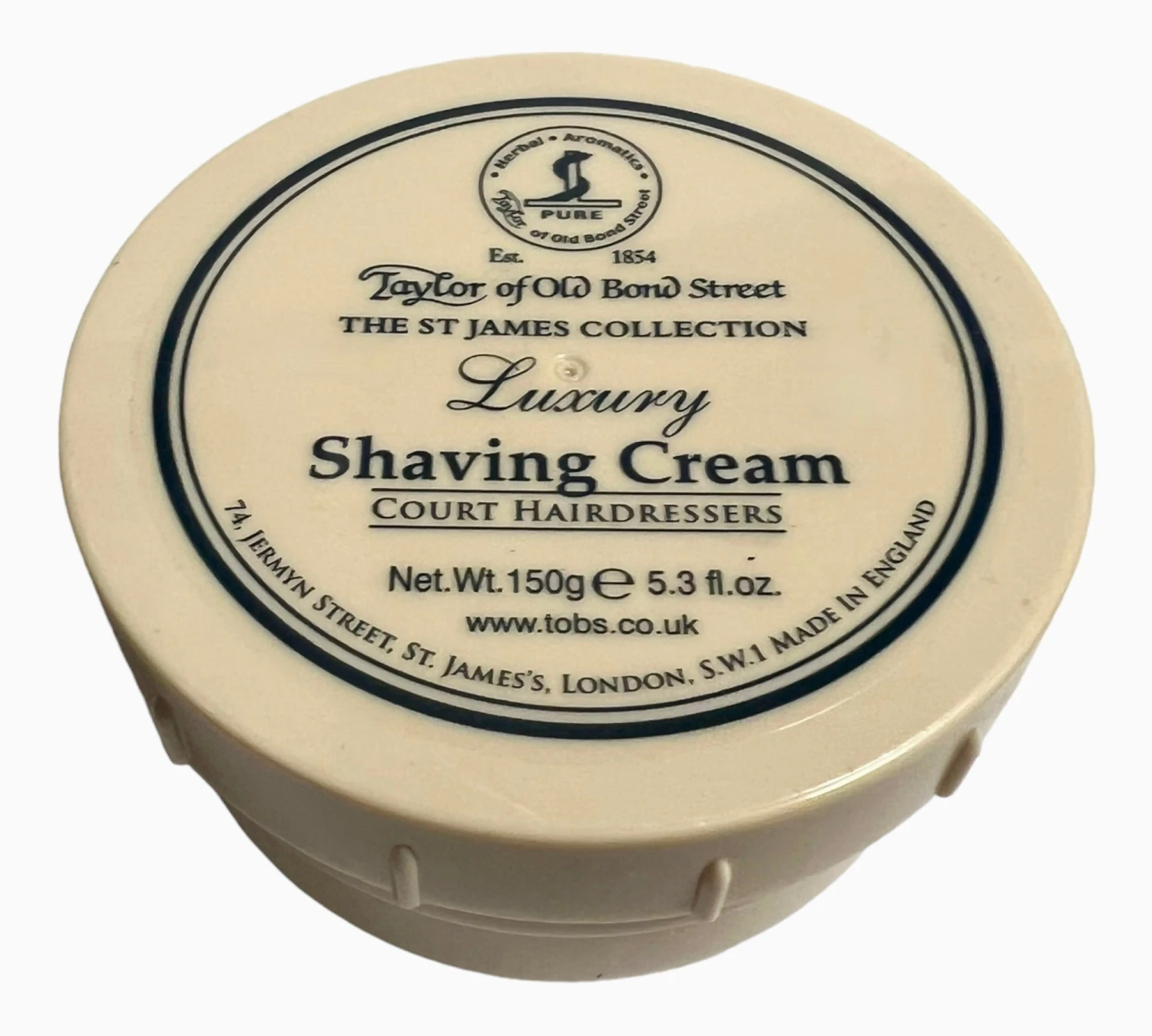 Taylor Of Old Bond Street, St James Shaving Cream Bowl 150g 4 Taylor Of Old Bond Street, St James Shaving Cream Bowl 150g - Image 2
