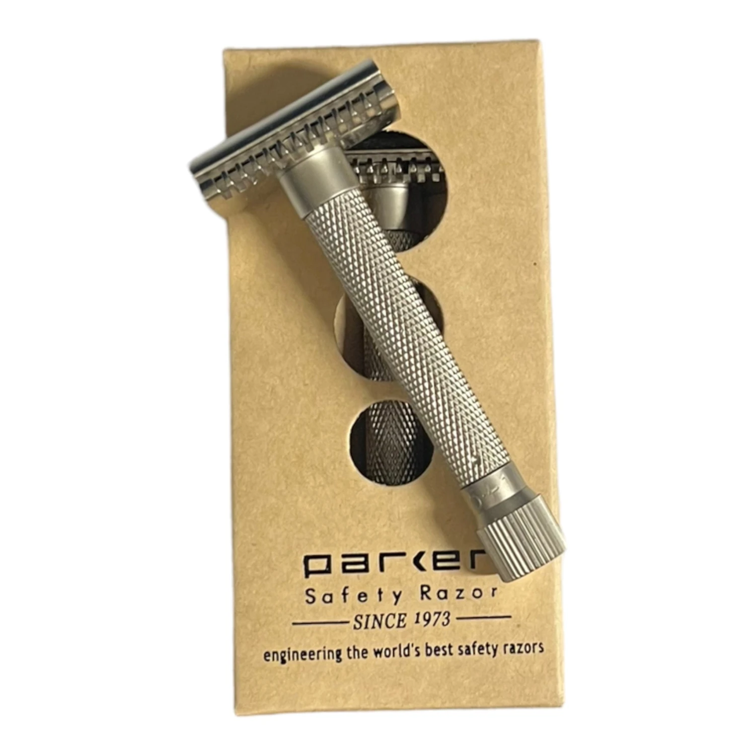 Parker Variant Adjustable Open Comb Safety Razor - Satin Chrome 3 Parker Variant Adjustable Open Comb Safety Razor - Satin Chrome