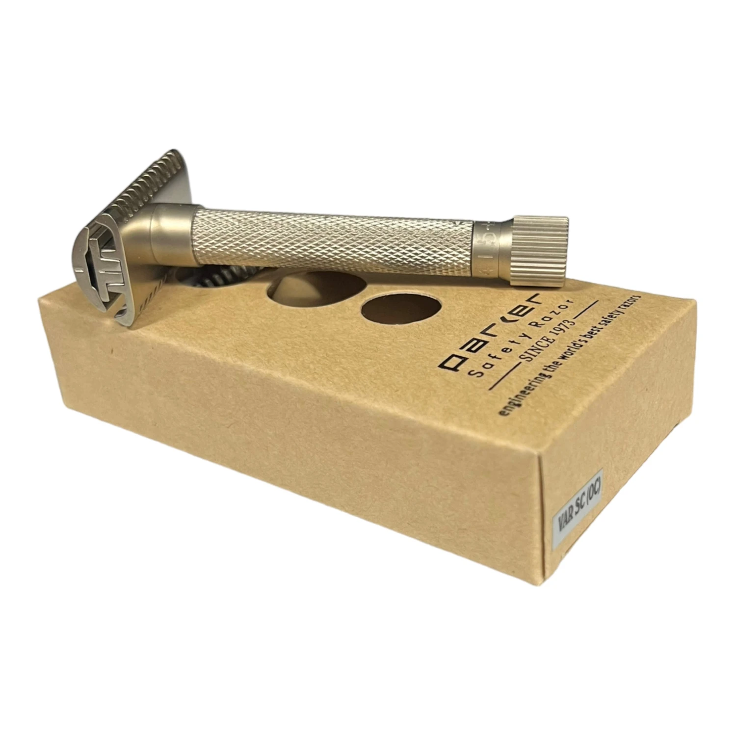 Parker Variant Adjustable Open Comb Safety Razor - Satin Chrome 6 Parker Variant Adjustable Open Comb Safety Razor - Satin Chrome - Image 4